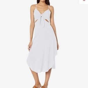 La Blanca Cutout Front Tie Dress Swimsuit Cover Up Size XL